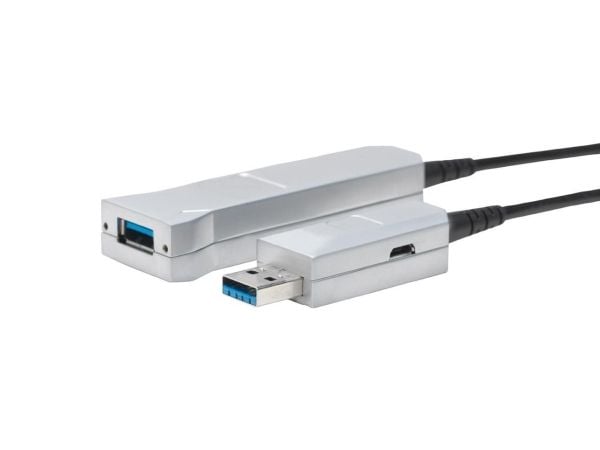 VivoLink Pro - USB-jatkojohto - USB Type A, Micro-USB Type B (vain virta) - USB Type A (naaras) - USB 3.2 Gen 1 - 5 m - musta - musta