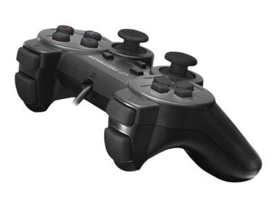 Esperanza TROOPER - Spelkontroll - kabelansluten - svart - för PC, Sony PlayStation 3
