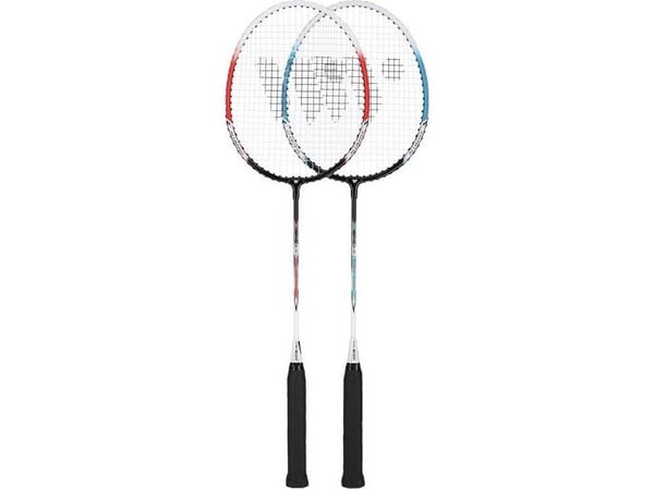 WISH ALUMTEC 308 BADMINTON RACKET RØD+LIME WISH universal