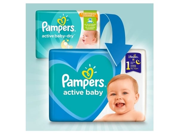Pampers Active Baby 5 bleier, 11-16 kg, 150 stk.
