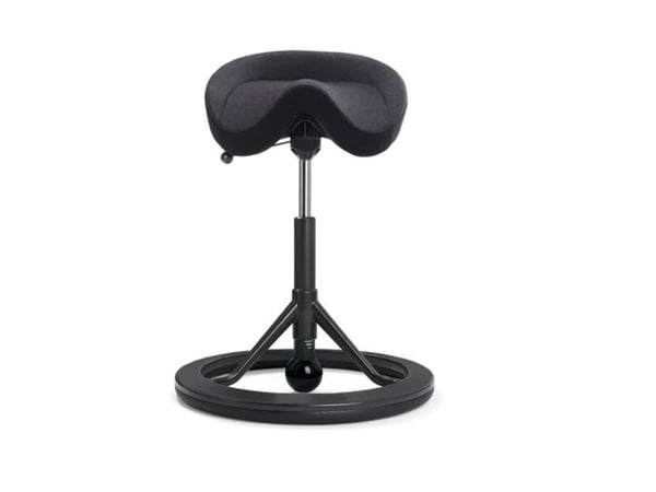 BackApp Smart Nordic Wool, sort med sort understel