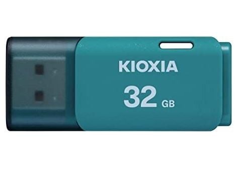 KIOXIA TransMemory U202 - USB flash-enhet - 32 GB - USB 2.0 - ljusblå
