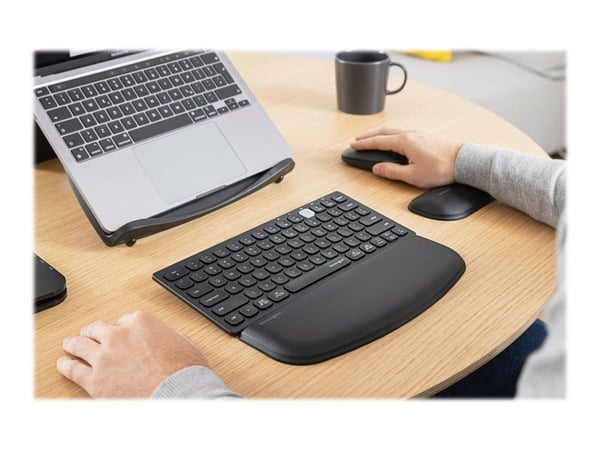 Kensington ErgoSoft Wrist Rest for Compact Keyboards - Håndleddsstøtte for tastatur