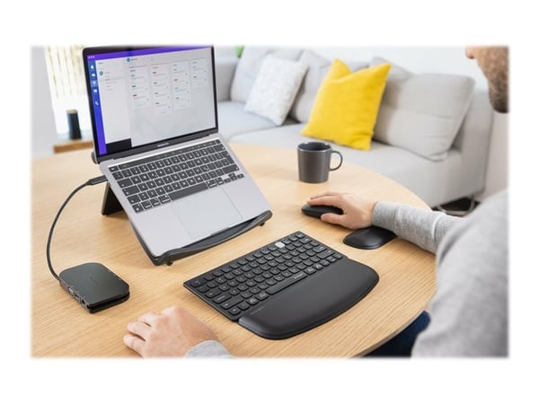 Kensington ErgoSoft Wrist Rest for Compact Keyboards - Håndleddsstøtte for tastatur