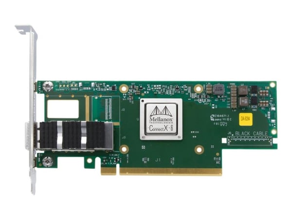 NVIDIA ConnectX-6 VPI MCX653105A-ECAT - Nätverksadapter - PCIe 3.0 x16 - 100Gb Ethernet / 100Gb Infiniband QSFP28 x 1