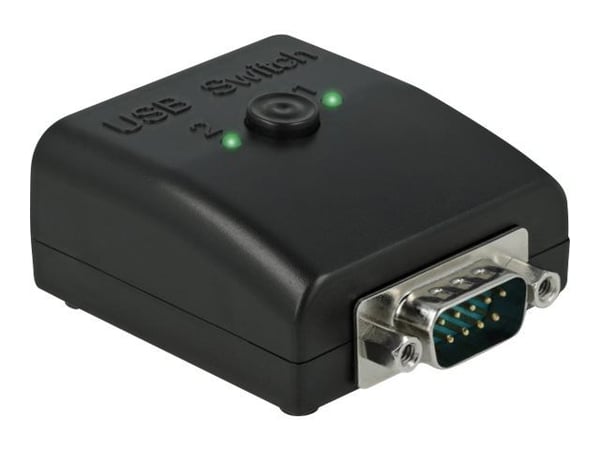 Delock - USB-sovitin - RS-232 - USB 2.0 tyyppi B x 2 - lajittelu - lajittelu