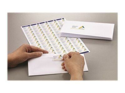 Avery - Hvit - A4 (210 x 297 mm) 1625 etikett(er) (25 ark x 65) adresselapper