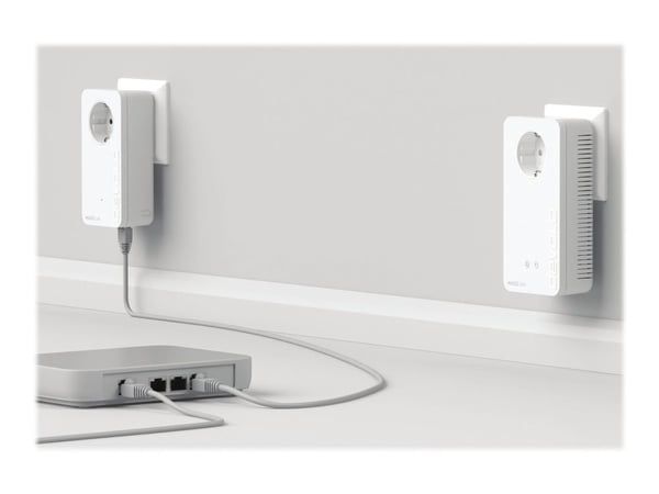 devolo Magic 1 WiFi - Starter Kit - bro HomeGrid - Wi-Fi 5 - Dobbeltbånd - veggpluggbar