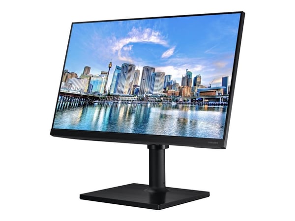 Samsung F24T450FQR - T45F Series - LED-skjerm - 24" - 1920 x 1080 Full HD (1080p) @ 75 Hz - IPS - 250 cd/m² - 1000:1 - 5 ms - 2xHDMI, DisplayPort -...