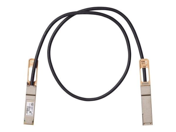Cisco 100GBASE-CR4 Passive Copper Cable - Direktekoblingskabel - QSFP til QSFP - toakset - passiv - for Mellanox ConnectX-5 Ex EN; Nexus 93108TC-EX...