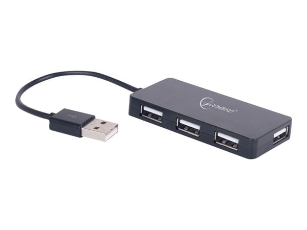Gembird UHB-U2P4-04 - Hub - 4 x USB 2.0 - stasjonær