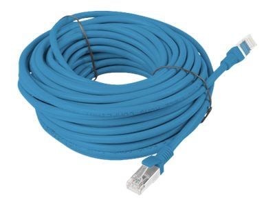 Lanberg - Koblingskabel - RJ-45 (hann) til RJ-45 (hann) - UTP - CAT 5e - uten hindringer - blå, RAL 5012
