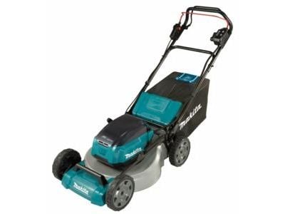 Makita DLM462PT4 - Gressklipper - trådløs - 18 V - 5 Ah - 2 batterier, inkludert lader - 2500-3300 rpm - 46 cm - 39 kg