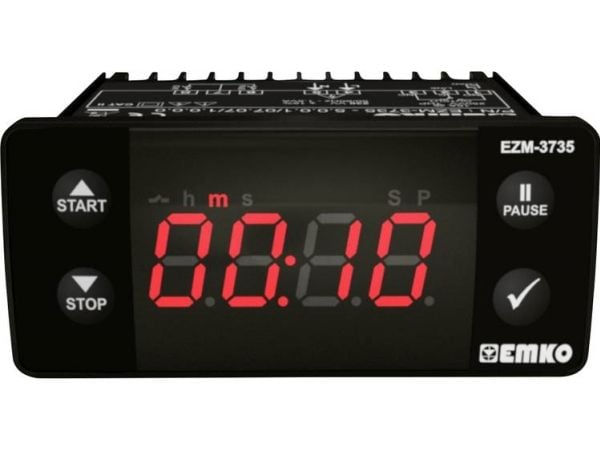 Emko EZM-3735.8.00.0.1/07.07/1.0.0.0.1 digital installasjonsmåleutstyr timer 1 stk.
