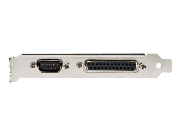 Startech PCIe Card with Serial and Parallel Port, PCI Express Combo Adapter Card with 1x DB25 Parallel Port & 1x RS232 DB9 Serial Port, Expansion/C...