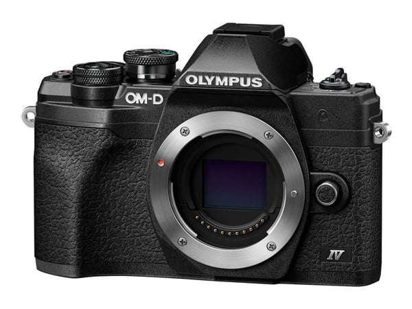 Olympus OM-D E-M10 Mark IV, 20,3 MP, 5184 x 3888 pikseliä, Live MOS, 4K Ultra HD, Kosketusnäyttö, Musta