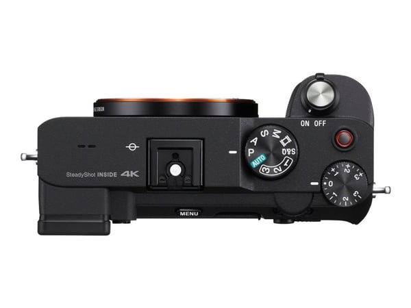 Sony a7C ILCE-7C - Digitalkamera - spegellöst - 24.2 MP - Fullständig ram - 4 K / 30 fps - endast stomme - Wireless LAN, NFC, Bluetooth - svart