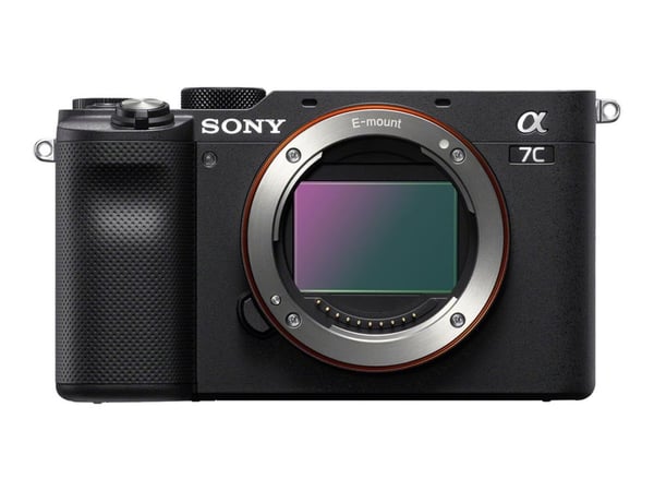 Sony a7C ILCE-7C - Digitalkamera - speilløst - 24.2 MP - Full Frame - 4K / 30 fps - kun hus - Wireless LAN, NFC, Bluetooth - svart