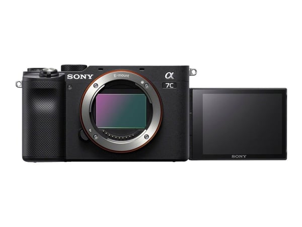 Sony a7C ILCE-7C - Digitalkamera - speilløst - 24.2 MP - Full Frame - 4K / 30 fps - kun hus - Wireless LAN, NFC, Bluetooth - svart