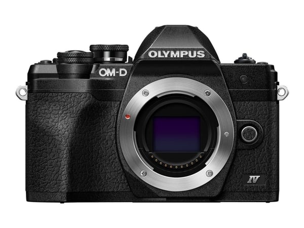 Olympus OM-D E-M10 Mark IV - Digitalkamera - spegellöst - 20.3 MP - Fyra tredjedelar - 4 K / 30 fps - endast stomme - Wi-Fi, Bluetooth - svart
