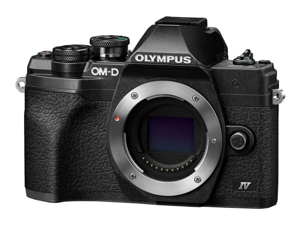 Olympus OM-D E-M10 Mark IV + ED 14-42mm F3.5-5.6 EZ, 20,3 MP, 5184 x 3888 pikseliä, Live MOS, 4K Ultra HD, Kosketusnäyttö, Musta
