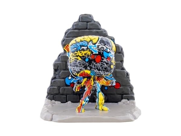 Figur Funko POP! 721 Marvel Deluxe Street Art Collection - Luke Cage (EB Exclusive)