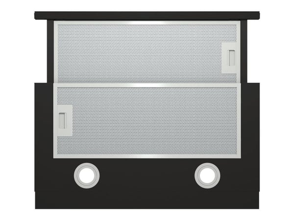 Gorenje Essential TH64E4BG - Panser - teleskopisk - bredde: 60 cm - dybde: 30.6 cm - ekstraksjon og resirkulasjon (-) - svart