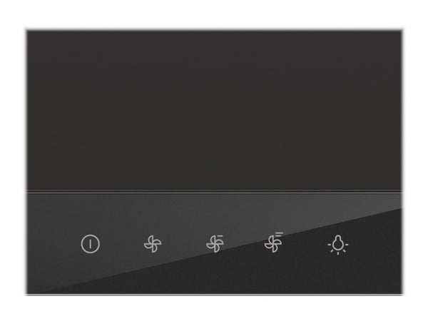 Gorenje Essential TH64E4BG - Panser - teleskopisk - bredde: 60 cm - dybde: 30.6 cm - ekstraksjon og resirkulasjon (-) - svart