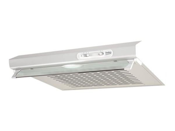 Beko CFB 6310 W - Kåpa - standard - bredd: 60 cm - djup: 47 cm - utsug och återcirkulering (-) - vit