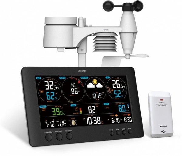 Sencor Professional sääasema METEO WiFi SWS 12500 H 21.4cm LCD väri