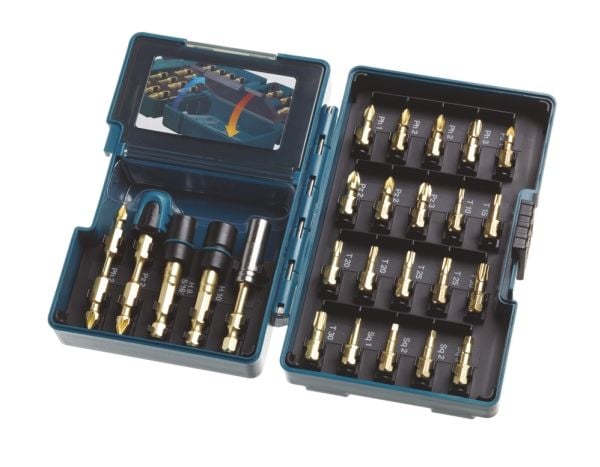 Makita Impact Gold - Spissett for skrutrekker - torx, phillips, pozidriv, square - heksagonal