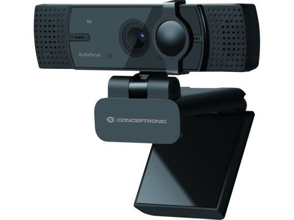 Conceptronic AMDIS08B - Nettkamera - farge - 8,3 MP - 3840 x 2160 - 4K - fastfokal - lyd - USB 2.0 - MJPEG, YUY2