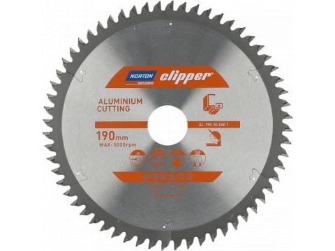 NORTON SIRKELSAG 250 mm x 30 mm x 80z ALUMINIUM (2,8/2,0) N70184608138
