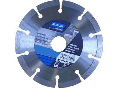 Norton Clipper diamantskive 115x22,2 mm segmentert universal (70184601270)