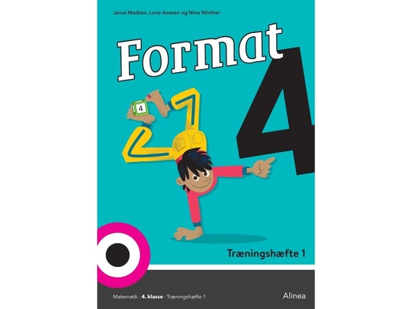 Format 4, treningshefte 1 | Janus Madsen; Nina Winther Arnt; Lone Anesen | Språk: Dansk