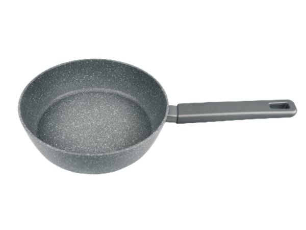 Feel-Maestro MR1201-28, Rund, Wok-/stekepanne, Grå, Aluminium, 28 cm, 1 stykker