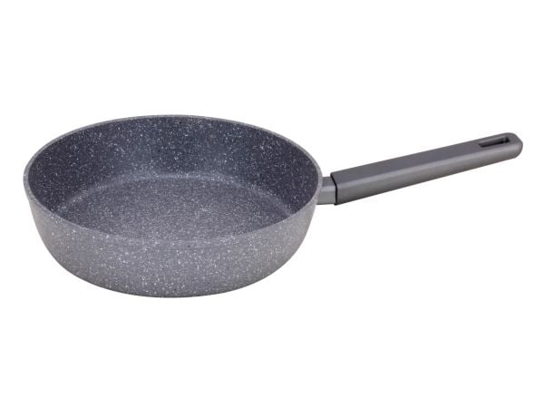 Feel-Maestro MR1201-28, Rund, Wok-/stekepanne, Grå, Aluminium, 28 cm, 1 stykker