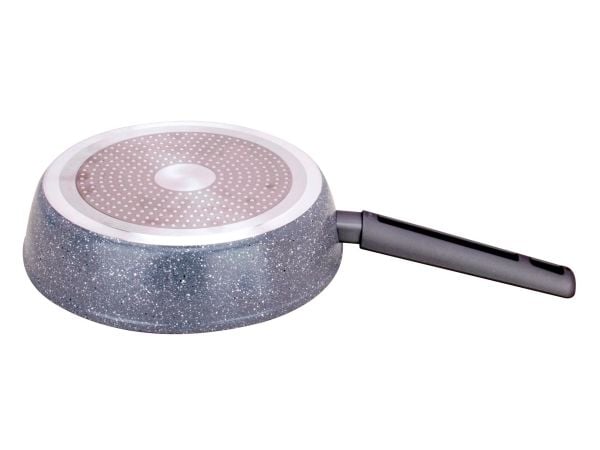 Feel-Maestro MR1201-28, Rund, Wok-/stekepanne, Grå, Aluminium, 28 cm, 1 stykker