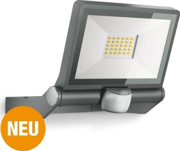 STEINEL XLED ONE, Grå, Aluminium, Vegg, 23,5 W, LED, 2 ampuller