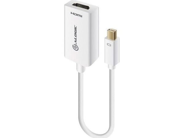 ALOGIC - Videoadapter - Mini DisplayPort han til HDMI hun - 15 cm - hvid - 1080p tuki