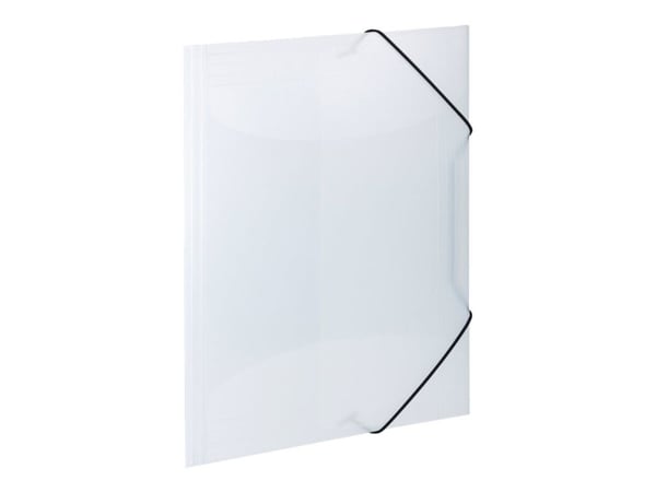 HERMA - 3-fliksmappe - for A3 - translucent hvit