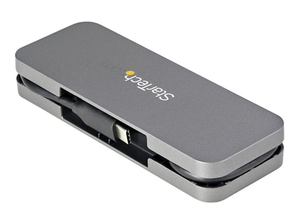 StarTech.com 4 portin USB C -keskitin - 4x USB-A - 5Gbps USB 3.0 Type-C -keskitin (USB 3.2/3.1 Gen 1) - väyläkäyttöinen - 11" pitkä kaapeli ja kaap...