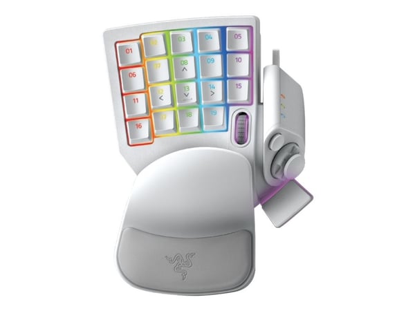 Razer Tartarus Pro pelinäppäimistö langallinen RZ07-03110200-R3M1 Mercury White