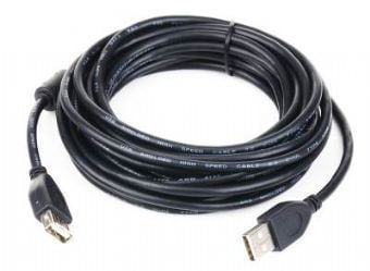 Gembird CCF-USB2-AMAF-6 - USB forlængerkabel - USB (hun) til USB (han) - 1.8 m - formet - sortti