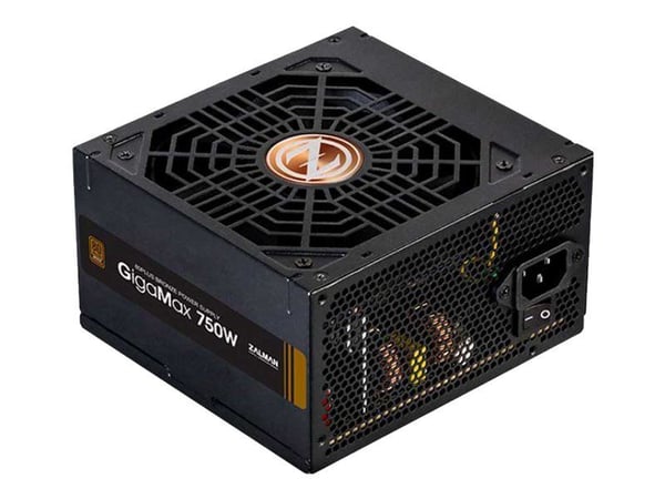 ZALMAN GigaMax ZM750-GVII - Nätaggregat (intern) - ATX12V 2.31 - 80 PLUS Bronze - AC 200-240 V - 750 Watt - aktive PFC