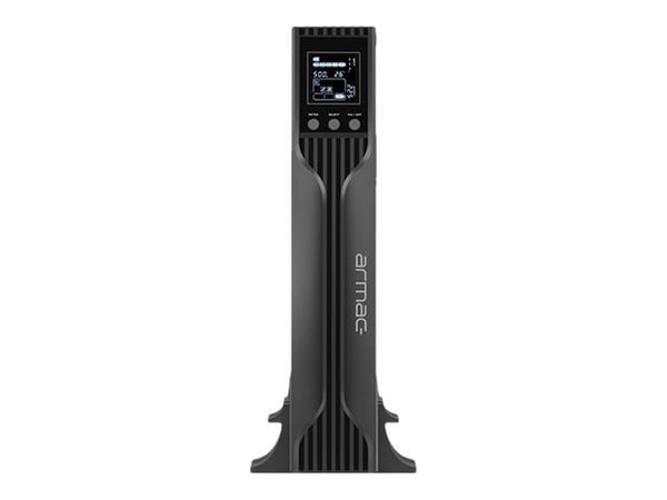 Armac Rack PSW series R/1000I/PSW - UPS (rackmonterbar/ekstern) - AC 230 V - 800 watt - 1000 VA - 9 Ah - USB - utgangskontakter: 4 - 2U - 19" - svart