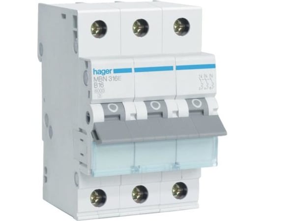 Hager MBN316E, 230 - 400 V