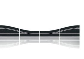 Carrera Toys Narrow section, Sort