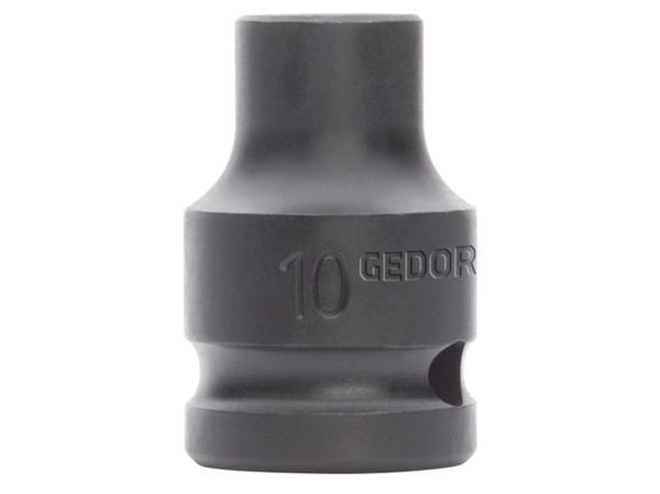 Gedore R63003009, Iskuhylsy, Musta, 1/2", Metrinen/brittiläinen, 12.5 mm, 1/2"