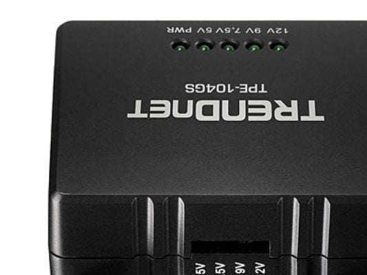 TRENDnet TPE-104GS - PoE splitter - 48 V - utgangskontakter: 1